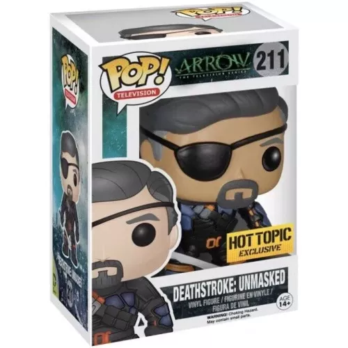 Funko Pop! Deathstroke: Unmasked #211 Arrow The Television Series Box