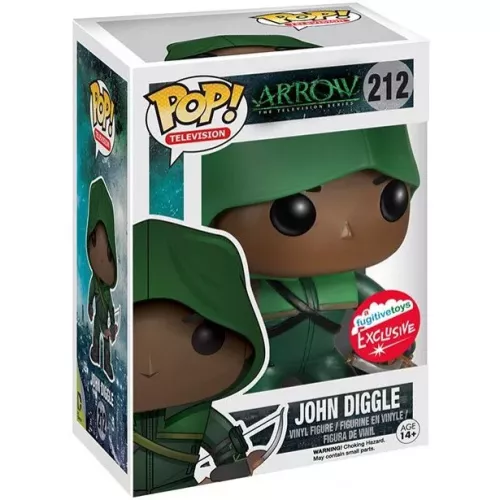 Funko Pop! John Diggle #212 Arrow The Television Series Box