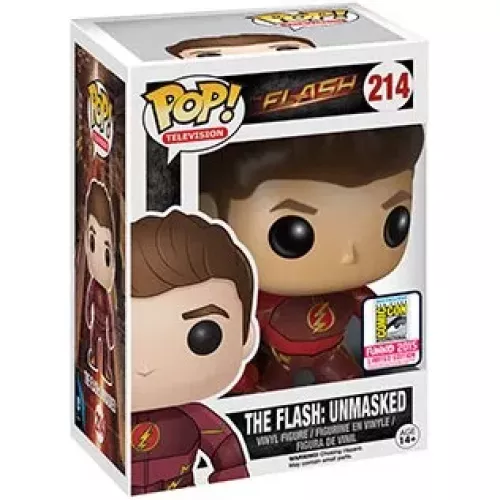 Funko Pop! The Flash: Unmasked #214 Television Vinyl Figure Box
