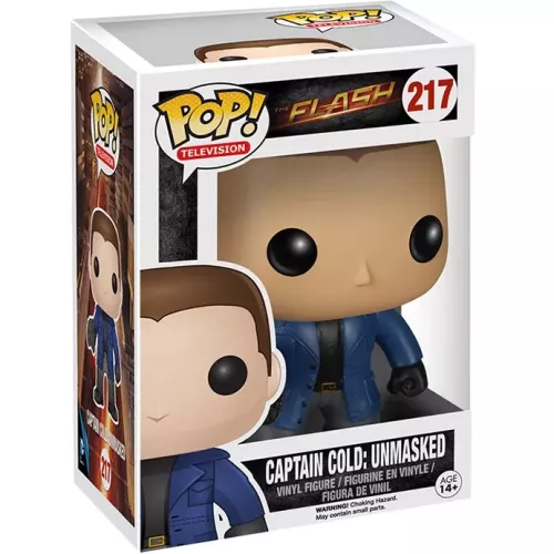 Funko Pop! Captain Cold: Unmasked #217 The Flash Television Box