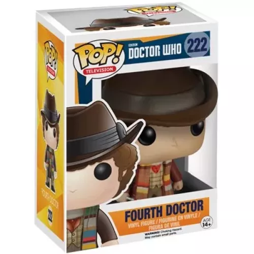 Funko Pop! Fourth Doctor #222 BBC Doctor Who Television Box
