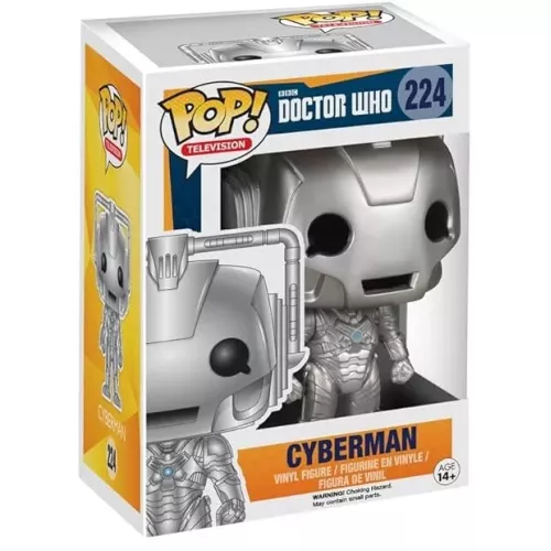 Funko Pop! Cyberman #224 BBC Doctor Who Television Box