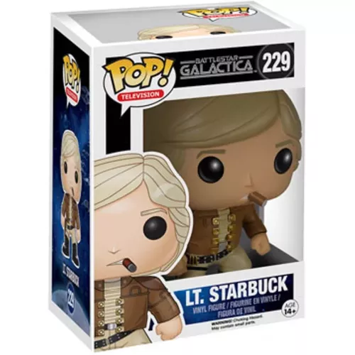 Funko Pop! Lt. Starbuck #229 Battlestar Galactica Television Box