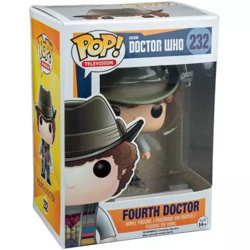 Funko Pop! Fourth Doctor #232 with Jelly Babies BBC Doctor Who Box