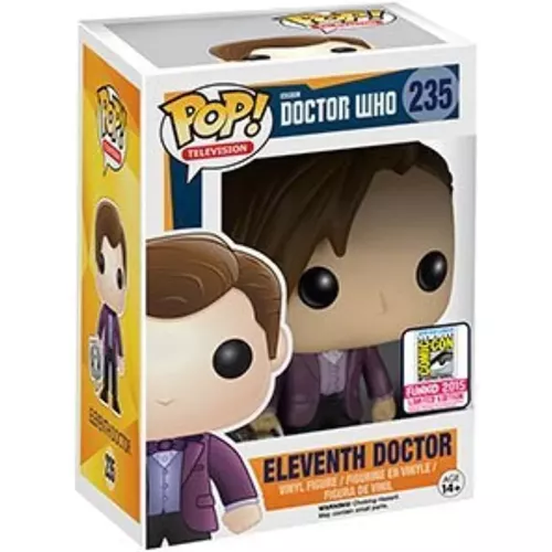 Funko Pop! Eleventh Doctor #235 with Cyberman Head Box