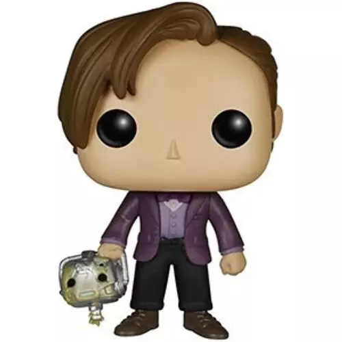 Funko Pop! Eleventh Doctor #235 with Cyberman Head