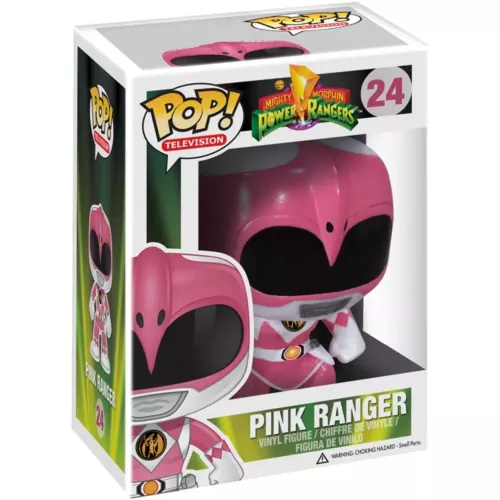 Funko Pop! Pink Ranger #24 Mighty Morphin Power Rangers Box