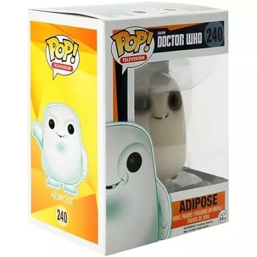 Funko Pop! Adipose #240 Glows in the Dark BBC Doctor Who Box