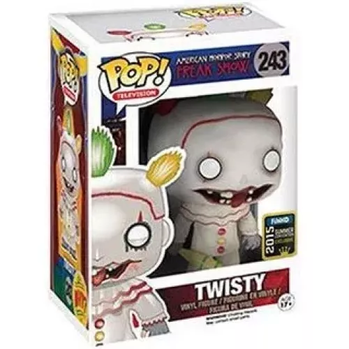 Funko Pop! Twisty #243 Unmasked American Horror Story Freak Show Box