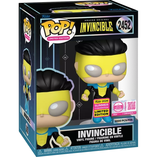 Funko Pop! Invincible #2452 Floating Amazon Original Invincible Box