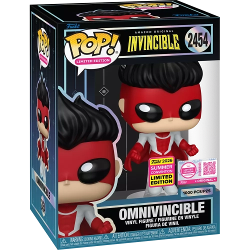 Funko Pop! Omnivincible #2454 Floating Amazon Original Invincible Box