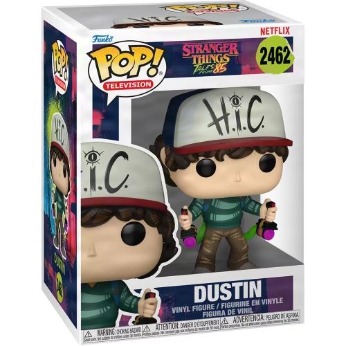 Funko Pop! Dustin #2462 Stranger Things Tales From 85 Box