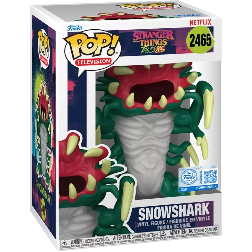 Funko Pop! Snowshark #2465 Stranger Things Tales From 85 Box