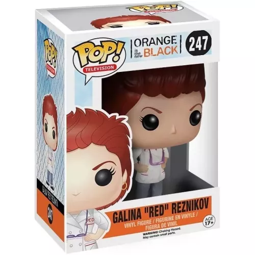 Funko Pop! Galina "Red" Reznikov #247 Orange Is the New Black Box