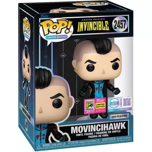 Funko Pop! Movincihawk #2457 Amazon Original Invincible Box