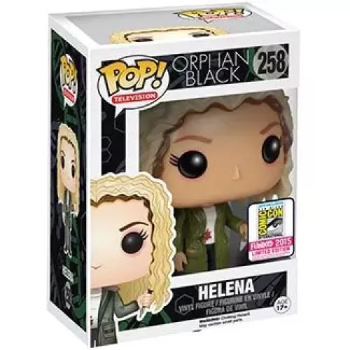 Funko Pop! Helena #258 in Parka Orphan Black Television Box