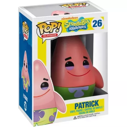 Funko Pop! Patrick #26 Nickelodeon SpongeBob SquarePants Box