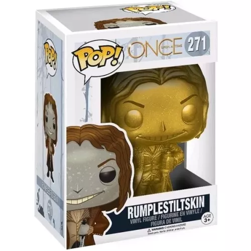 Funko Pop! Rumplestiltskin #271 Gold Once Upon a Time Box