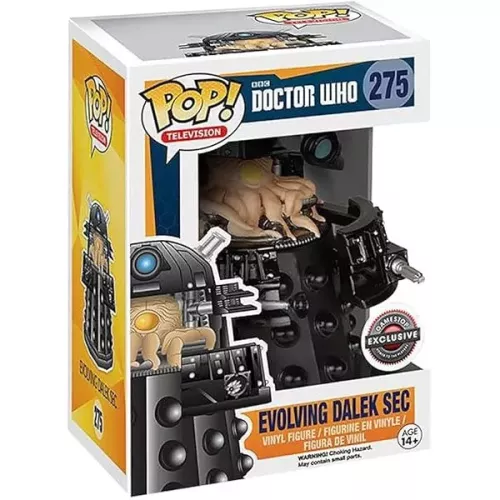 Funko Pop! Evolving Dalek Sec #275 BBC Doctor Who Television Box