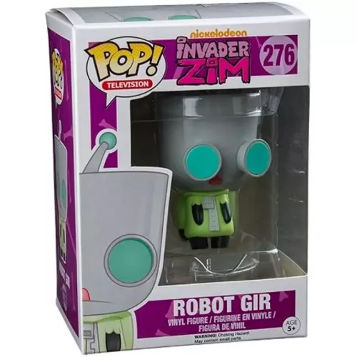Funko Pop! Robot Gir #276 Nickelodeon Invader Zim Television Box
