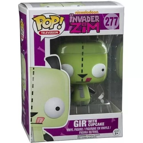 Funko Pop! Gir with Cupcake #277 Nickelodeon Invader Zim Box