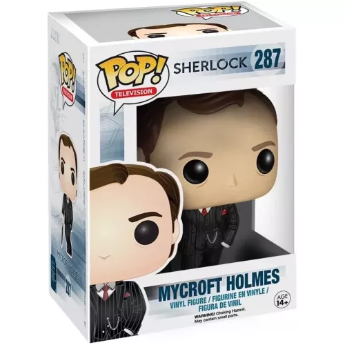 Funko Pop! Mycroft Holmes #287 Sherlock Television Box