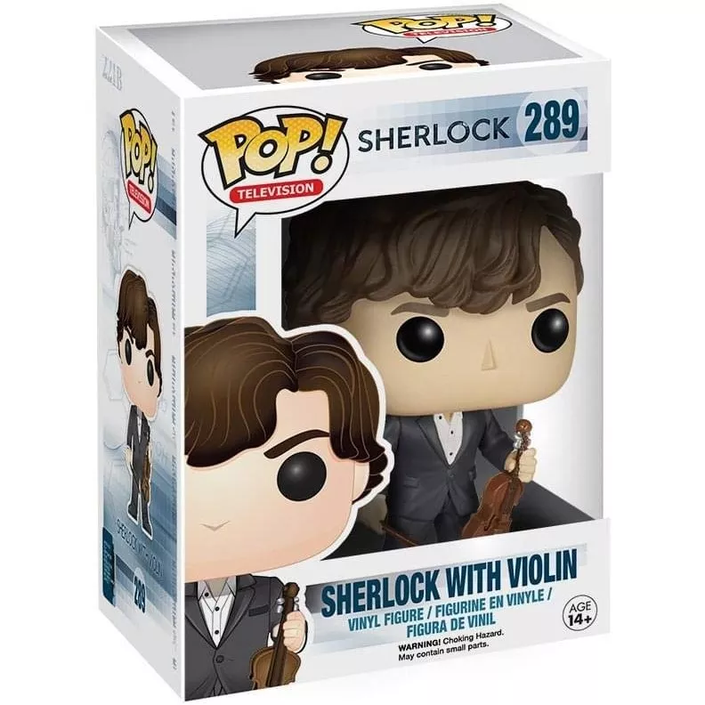 Sherlock with Violin Box