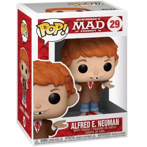 Funko Pop! Alfred E. Neuman #29 Another Ridiculous DC Mad Product Box
