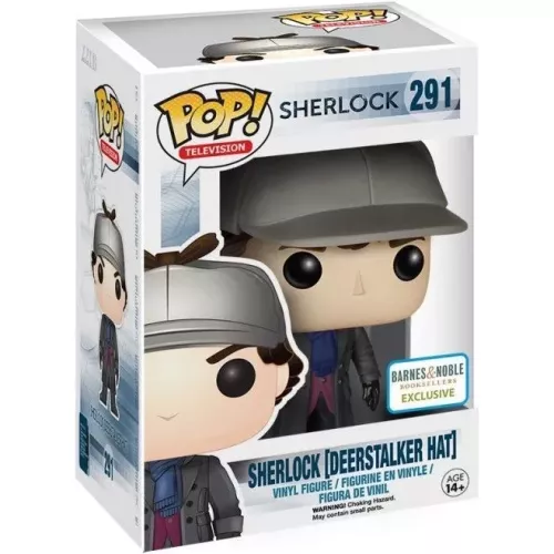 Funko Pop! Sherlock [Deerstalker Hat] #291 Television Box