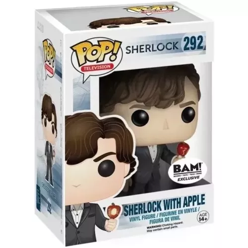 Funko Pop! Sherlock with Apple #292 Television Vinyl Figure Box