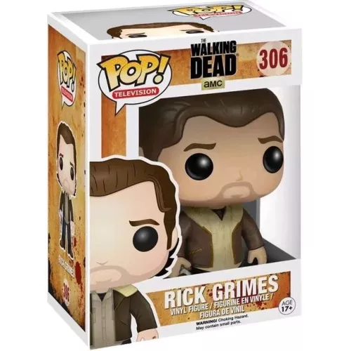 Funko Pop! Rick Grimes #306 The Walking Dead AMC Television Box
