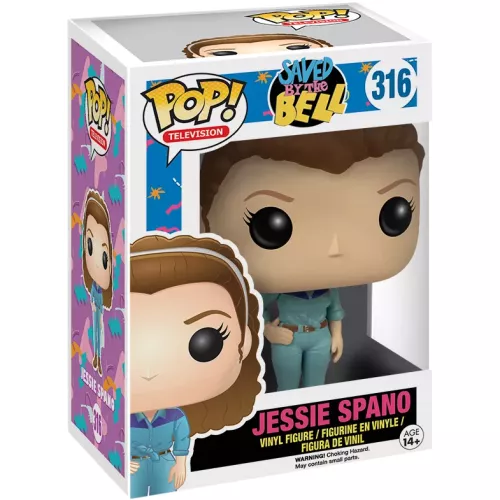 Funko Pop! Jessie Spano #316 Saved by the Bell Television Box