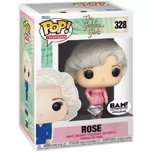 Funko Pop! Rose #328 Diamond Collection The Golden Girls Box