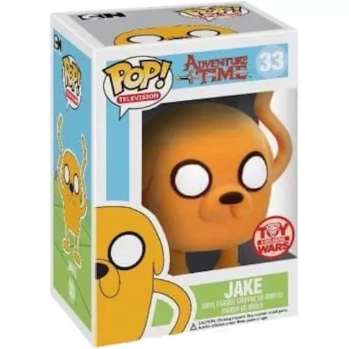 Funko Pop! Jake #33 Flocked Adventure Time Television Box