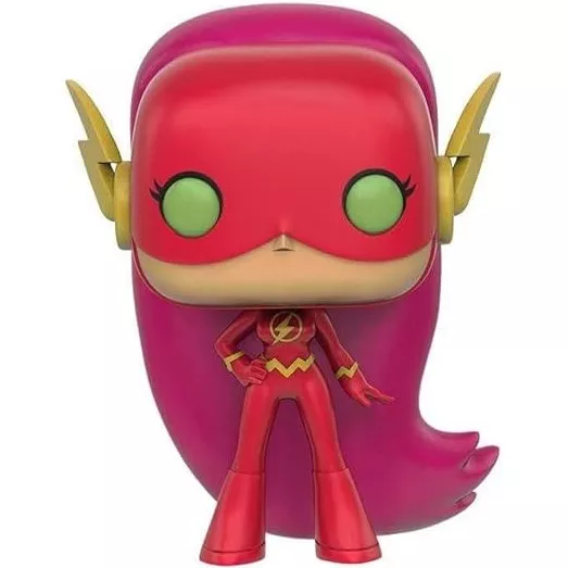 Starfire as The Flash