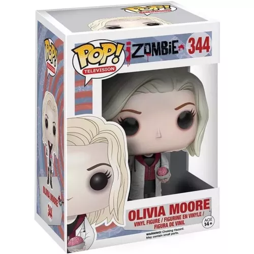 Funko Pop! Olivia Moore #344 with Brains iZombie Television Box