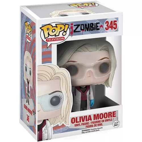 Funko Pop! Olivia Moore #345 with Glasses iZombie Television Box