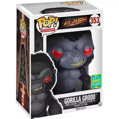 Funko Pop! Gorilla Grood #353 6 Inch The Flash Television Box
