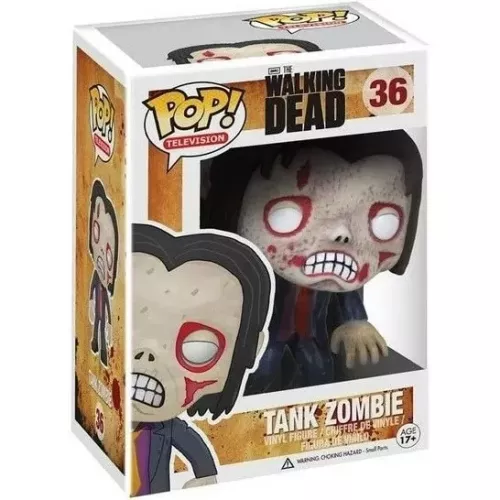 Funko Pop! Tank Zombie #36 AMC The Walking Dead Television Box