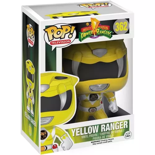 Funko Pop! Yellow Ranger #362 Mighty Morphin Power Rangers Box