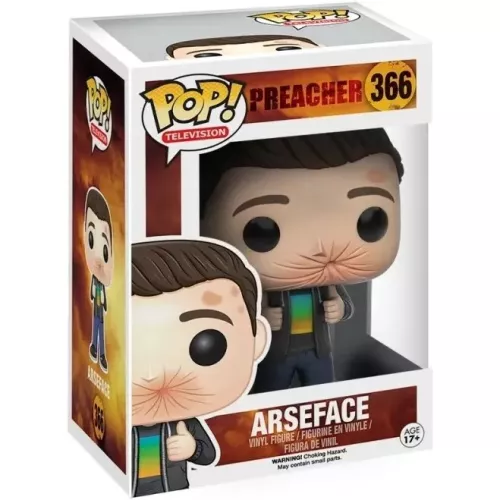 Funko Pop! Arseface #366 Preacher Television Vinyl Figure Box
