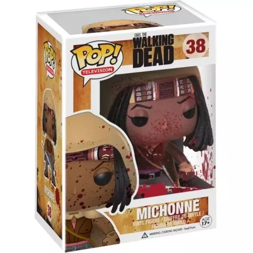 Funko Pop! Michonne #38 Bloody AMC The Walking Dead Box