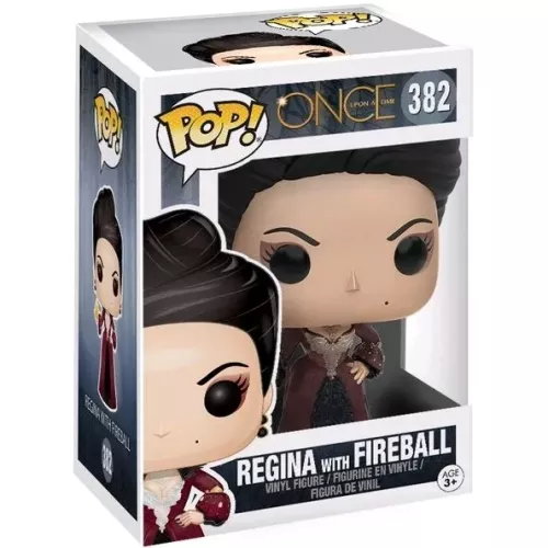 Funko Pop! Regina with Fireball #382 Once Upon a Time Box