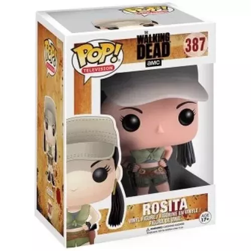 Funko Pop! Rosita #387 The Walking Dead AMC Television Box