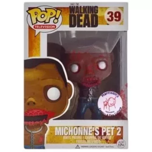 Funko Pop! Michonne's Pet 2 #39 Bloody AMC The Walking Dead Box
