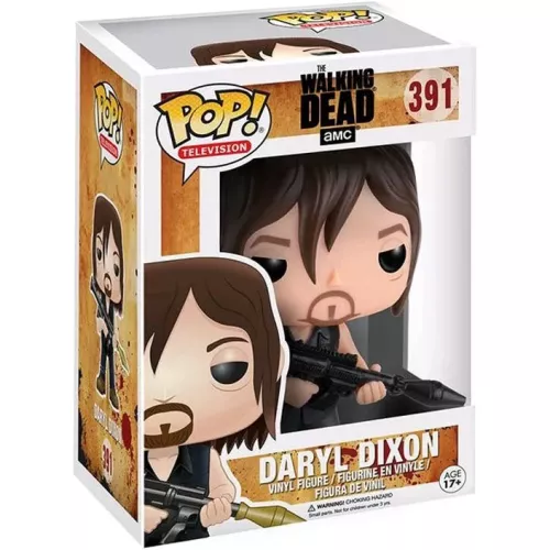 Funko Pop! Daryl Dixon #391 with Rocket Launcher The Walking Dead AMC Box