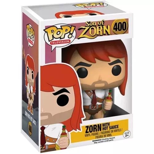 Funko Pop! Zorn with Hot Sauce #400 Son of Zorn Television Box