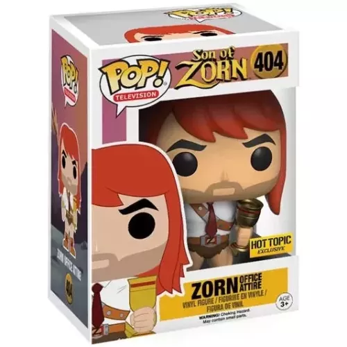 Funko Pop! Zorn Office Attire #404 Son of Zorn Television Box