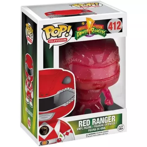 Funko Pop! Red Ranger #412 Morphing Mighty Morphin Power Rangers Box