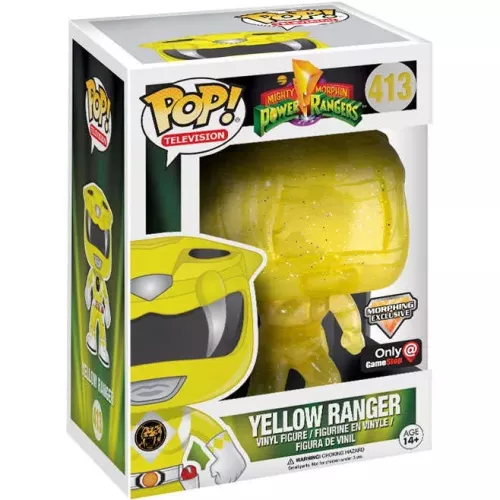 Funko Pop! Yellow Ranger #413 Morphing Mighty Morphin Power Rangers Box